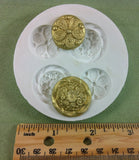 Four Decorative buttons