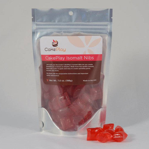 Red Isomalt Nibs