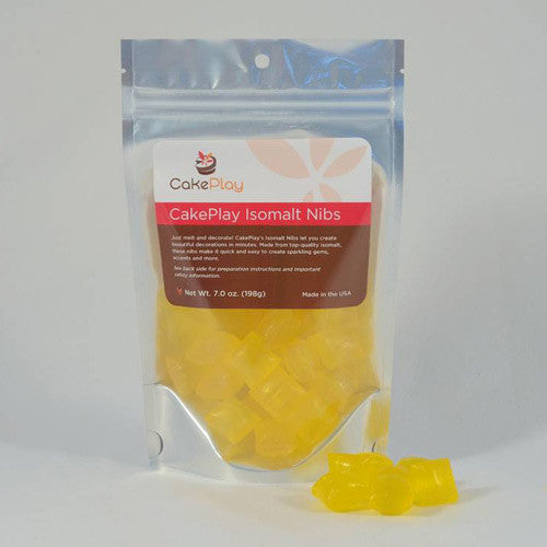 Yellow Isomalt Nibs