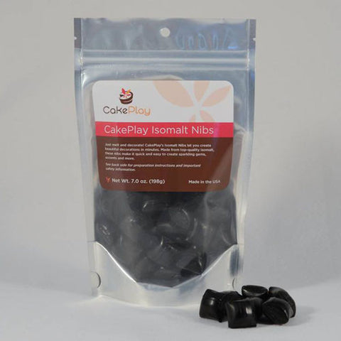 Black Isomalt Nibs